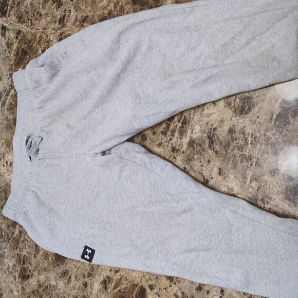 UA Rival Fleece joggers , grey, large - Picture 1 of 5